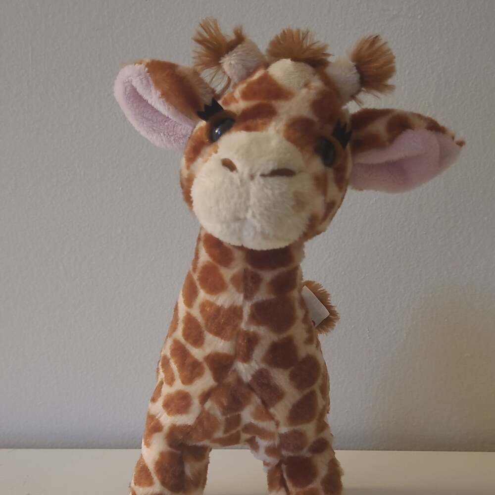 Webkinz Giraffe Plush 11" Retired Stuffed Animal Toy Doll Spots Ganz No Code